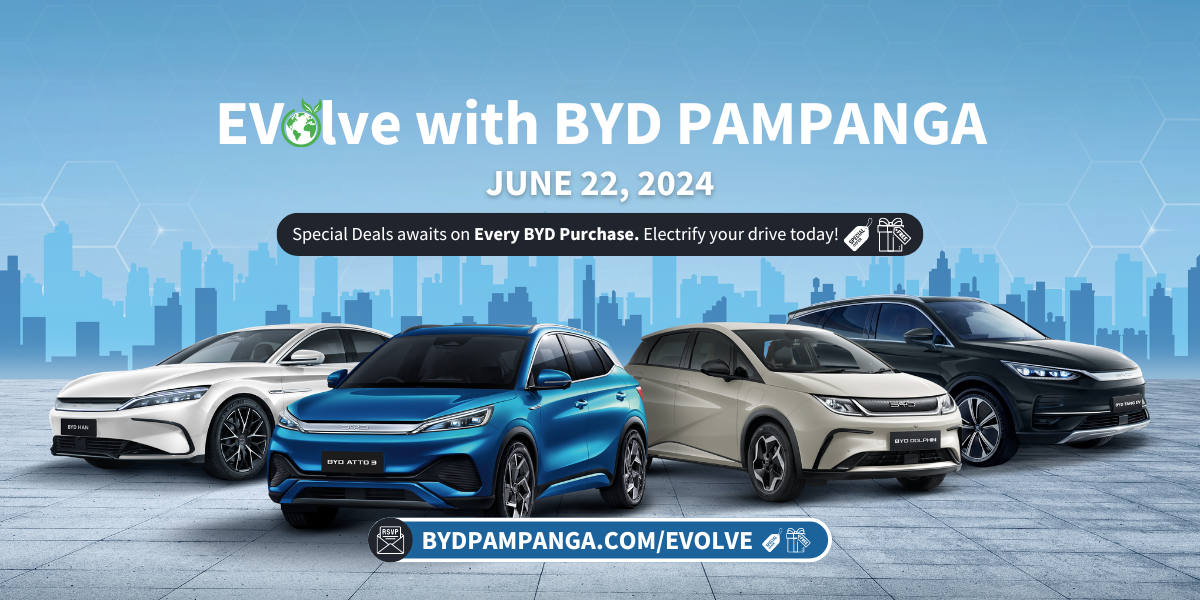 EV🌏LVE with BYD PAMPANGA Special Event